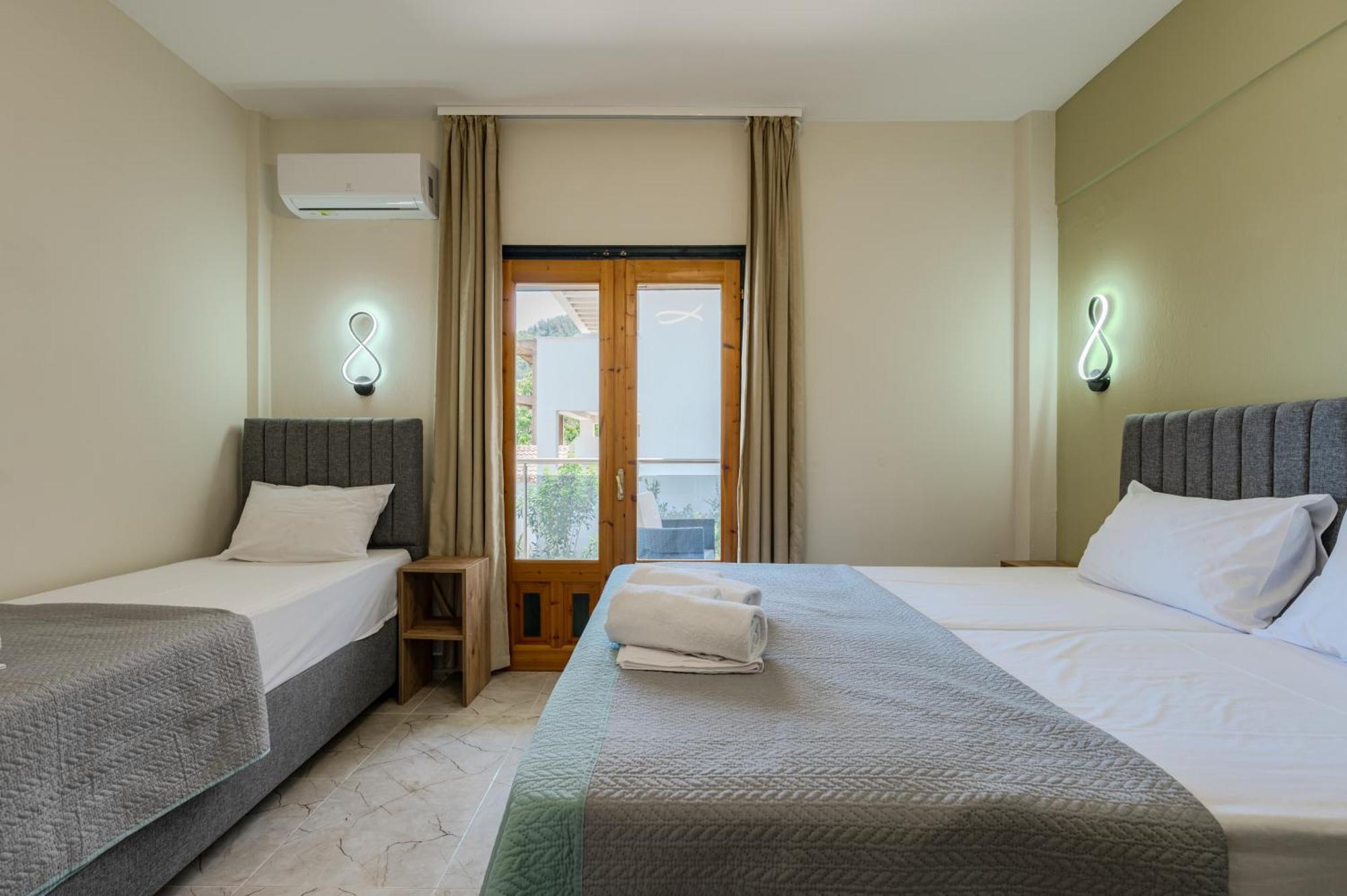 Villa Vasiliki Skala Potamia  Bagian luar foto