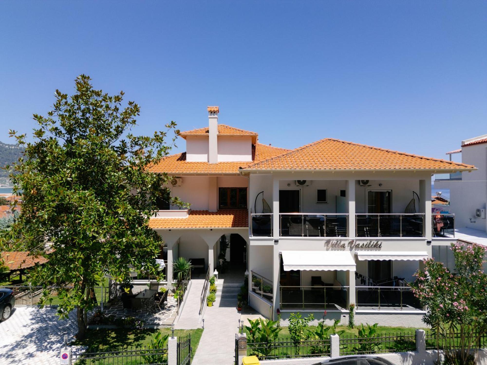 Villa Vasiliki Skala Potamia  Bagian luar foto